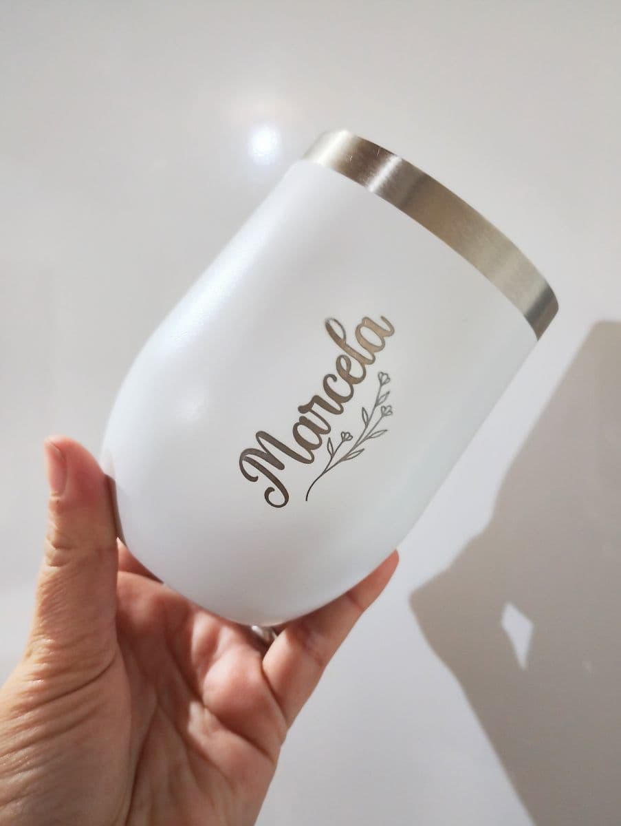 Copo cuia inox personalizado